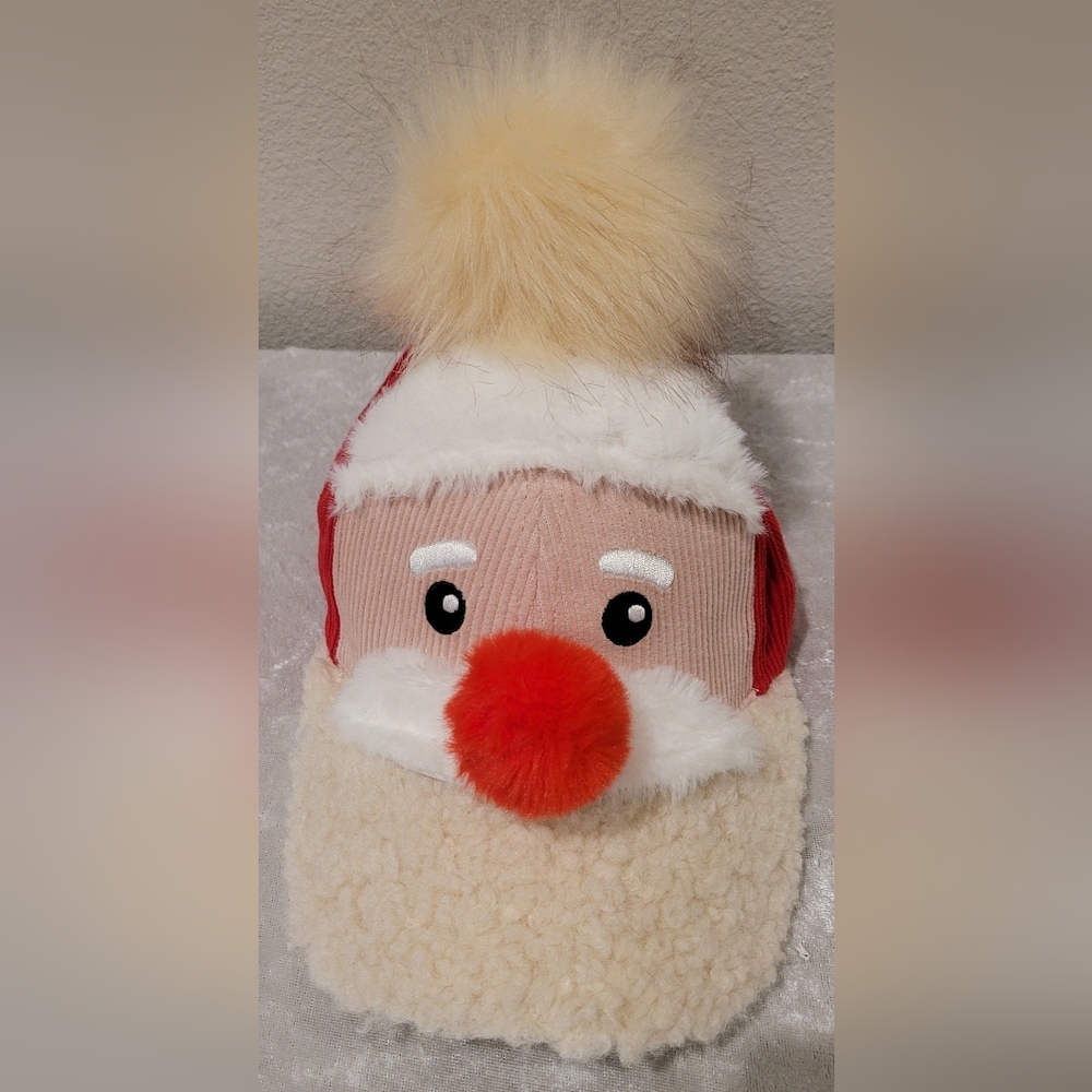 Festive Santa Hat with Pom Pom